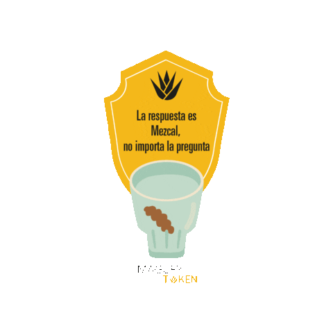 Mezcal Oaxaca Sticker by MagueyToken