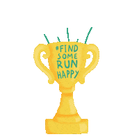 Run Award Sticker by Brooks Running