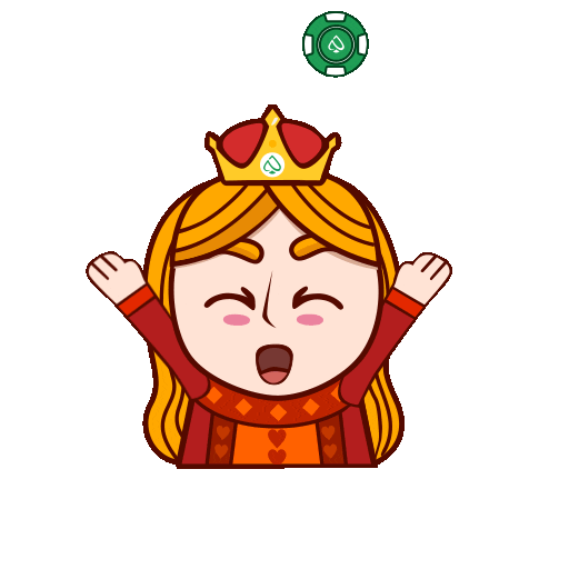 Game Queen Sticker by PPPokerglobal