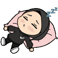 Tired Sleep Sticker