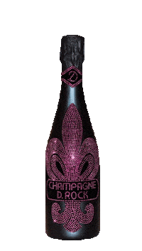 Diamond Drock Sticker by Champagne D. Rock