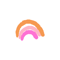 WeBloomWild love rainbow nature arrow Sticker