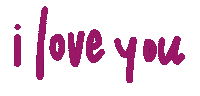 clairehammonddesign love i love you love you i Sticker