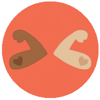 Elbow Bump Sticker by Sidewalk Club