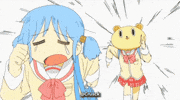 Scared Mio Naganohara GIF