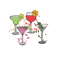 clandestine_artistry party drink wine drinks Sticker