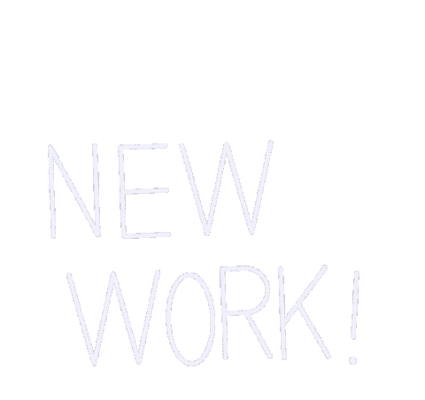 New Work Text Animation Sticker by Modular