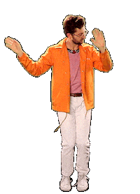 Excited Dance Sticker by Kyle Sauer