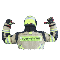 Fire Yes Sticker by FeuerwehrWilli