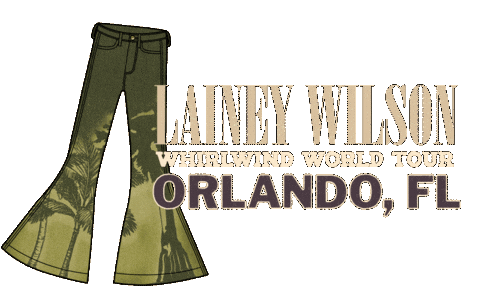 Wild Horses Florida Sticker by Lainey Wilson