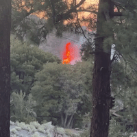 Wildfire Burns 35 Acres After Erupting Near Wrightwood