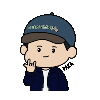 drizzle_120 hanya paka 한야 hanyacrew Sticker