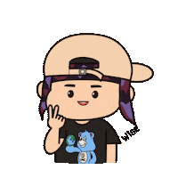 drizzle_120 wise hanya 한야 hanyacrew Sticker