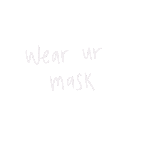 Ilustdrg covid coronavirus stay safe face mask Sticker