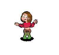 Happy Cute Girl Sticker by Elnaz  Abbasi