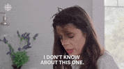 i don't know about this one GIF