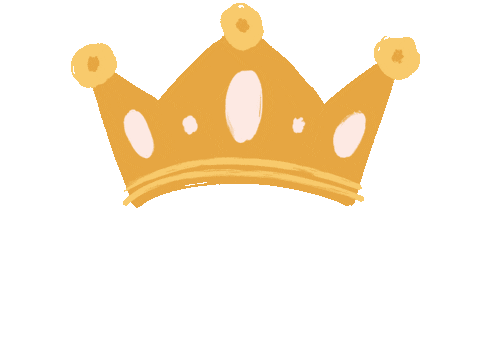 queen crown Sticker by Hoopla! Letters