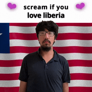 (silent) scream if you love liberia