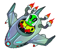 Big Beat Space Sticker by Big Beat Records