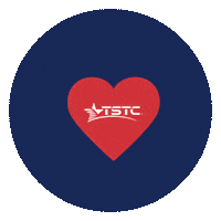 Heart Love Sticker by Texas State Technical College