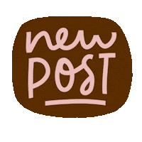 pixelcolours new pink new post post Sticker