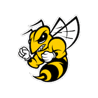 Buzz Yellowjackets Sticker by Randolph-Macon College