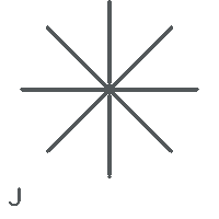 Asterisco Julianafabrizzi Sticker by Juliana Fabrizzi Arquitetura