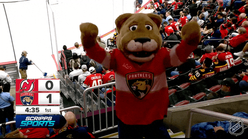 Happy Florida Panthers GIF by NHL