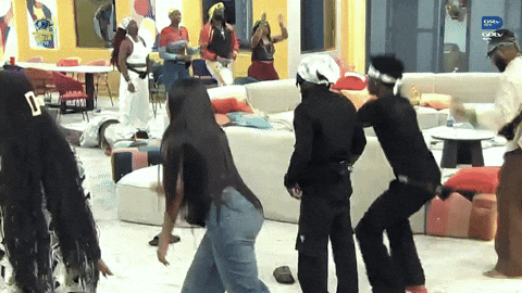 Workout Squats GIF by Big Brother Naija