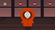 blinking kenny mccormick GIF by South Park 