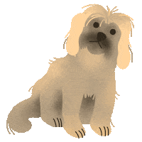 Sorry Dog Sticker by Artificial Group