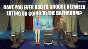 Toilet Eating GIF by Adult Swim