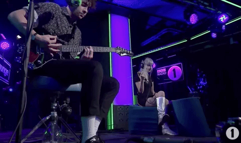hayley williams live lounge GIF by BBC Radio 1