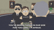 gun agents GIF by South Park 