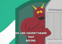 frustrated satan GIF by South Park 