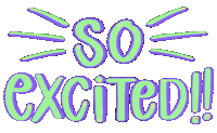 Excite So Excited Sticker by AlwaysBeColoring
