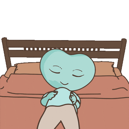 Sleep Tight Sleeping Sticker by LT3 Creations