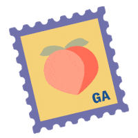 Voting Jon Ossoff Sticker by Vote Save America