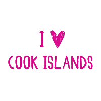 thecookislands love island pacific cook islands Sticker