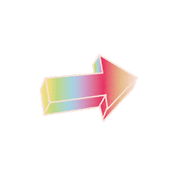 rainbow piercing Sticker by astridandmiyu