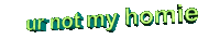 3d words homie Sticker by AnimatedText