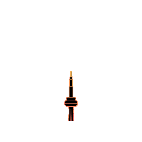 Cn Tower City Sticker by The Toronto Love