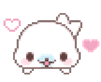 Heart Pixel Sticker