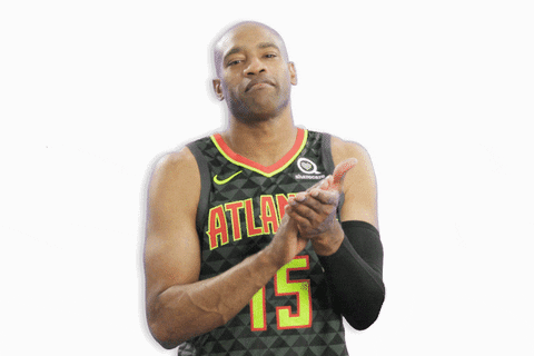 Sport Reaction GIF by Atlanta Hawks