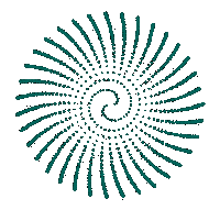 Flower Pattern Sticker by Quasi Crystals