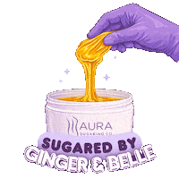 Sugaring Paste Sticker by Aura Sugaring Co