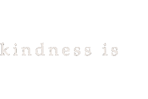 Be Kind Text Sticker