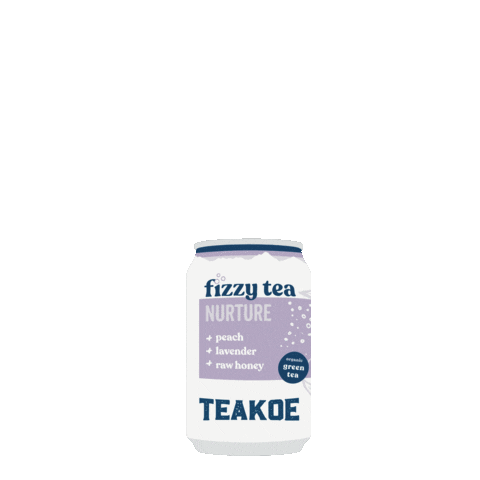 Teakoe_Tea giphyupload drink tea purple Sticker
