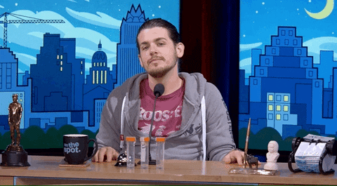 on the spot yes GIF by Rooster Teeth