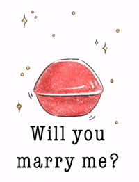 floviestudio love heart surprise wedding GIF